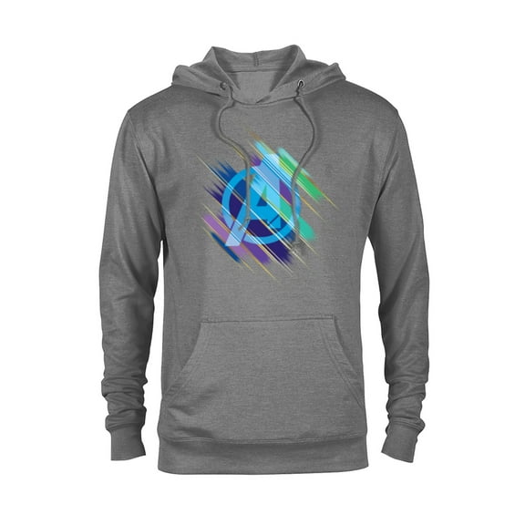 Marvel Avengers: Endgame Logo Blurred Ink - Pullover Hoodie for Adults - Customized-Graphite Heather