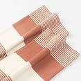 thumbnail image 3 of DavidCloth Womens Comfortable Stripe Gradient Pure Ladies Summer Pajamas Color Imitation Matching Pajamas for Family Cotton Pajamas Women's Casual Loose Cotton Womens Pajamas Long Sleeved Trouser, 3 of 6