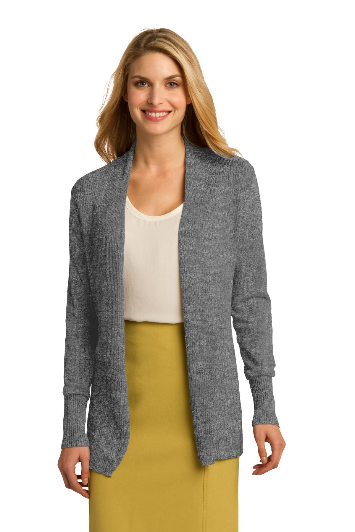 Port Authority ® Ladies Open Front Cardigan Sweater. LSW289 - Walmart.com