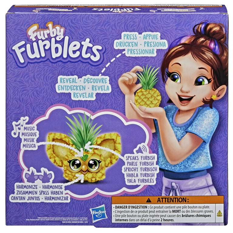 Furbles Monsterぬいぐるみ（全5色セット） Furby Furblets 4-pack Mini Electronic Plush Toys for Kids 6 and up