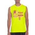 thumbnail image 1 of Mens Fight Breast Cancer Ultra Cotton Sleeveless T-Shirt, 1 of 5