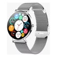 thumbnail image 1 of Reloj Para Mujer Smart Watch T8 Para Dama Fralugio 1.3´ Metal Amoled Hd  Plata Fralugio Sport, 1 of 4