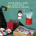 thumbnail image 3 of Xihbxyly Artículos En Oferta Hoy Calendario 2024 Navidad 1000 Diy 24 Cajas Adultos Niños Caja de Regalo de Navidad Regalo Modelo de Nieve de Navidad, 3 of 7