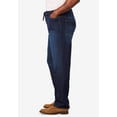 thumbnail image 2 of KingSize Men's Big & Tall 5-Pocket Relaxed Fit Denim Look Sweatpants, 2 of 6