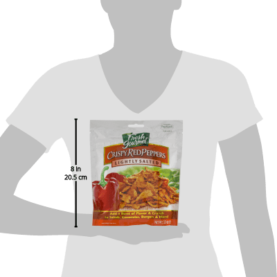 Fresh Gourmet Crispy Red Peppers, Salad Toppings, 3.5oz