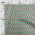 thumbnail image 2 of oneOone Viscose Chiffon Mint Green Fabric Asian Suzani Sewing Craft Projects Fabric Prints By Yard 42 Inch Wide, 2 of 5
