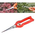 thumbnail image 1 of 96mm Red Stainless Steel and ABS Plastic Spring Garden Pruning Shears Kit, 1 of 5