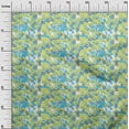 thumbnail image 3 of oneOone Polyester Spandex Lime Fabric Asian Japanese Koi Fish Sewing Material Print Fabric by The Yard 56 Inch Wide, 3 of 4