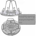 thumbnail image 4 of Folding Camp Stove Toaster, Stainless Steel 4 Slice Propane Bread Toaster, Portable Backpacking Outdoor Toaster Rack Holder For Camping Fishing Hiking, 4 of 5