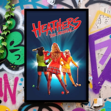 Heathers The Musical Movie Poster, Wall Art, Unframed Paper Poster 8x10in