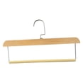 thumbnail image 4 of Tnarru Pants Hanger Flocked Clothes Storage Rack for Clothing Store Boutiques Bedroom Light Wood, 4 of 8