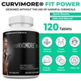 thumbnail image 4 of CURVIMORE® FiT  Women Gym Supplement. Voluptuous Curvy Body Beauty Gym Vitamins., 4 of 7