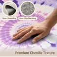 thumbnail image 6 of ODIKA 9'x12' Washable Area Rug Purple Round Spiral Swirl Decorative Covering Gradient Circle for Great Room, Indoor Concept, Large Living Low Pile, Flatwoven, 6 of 7