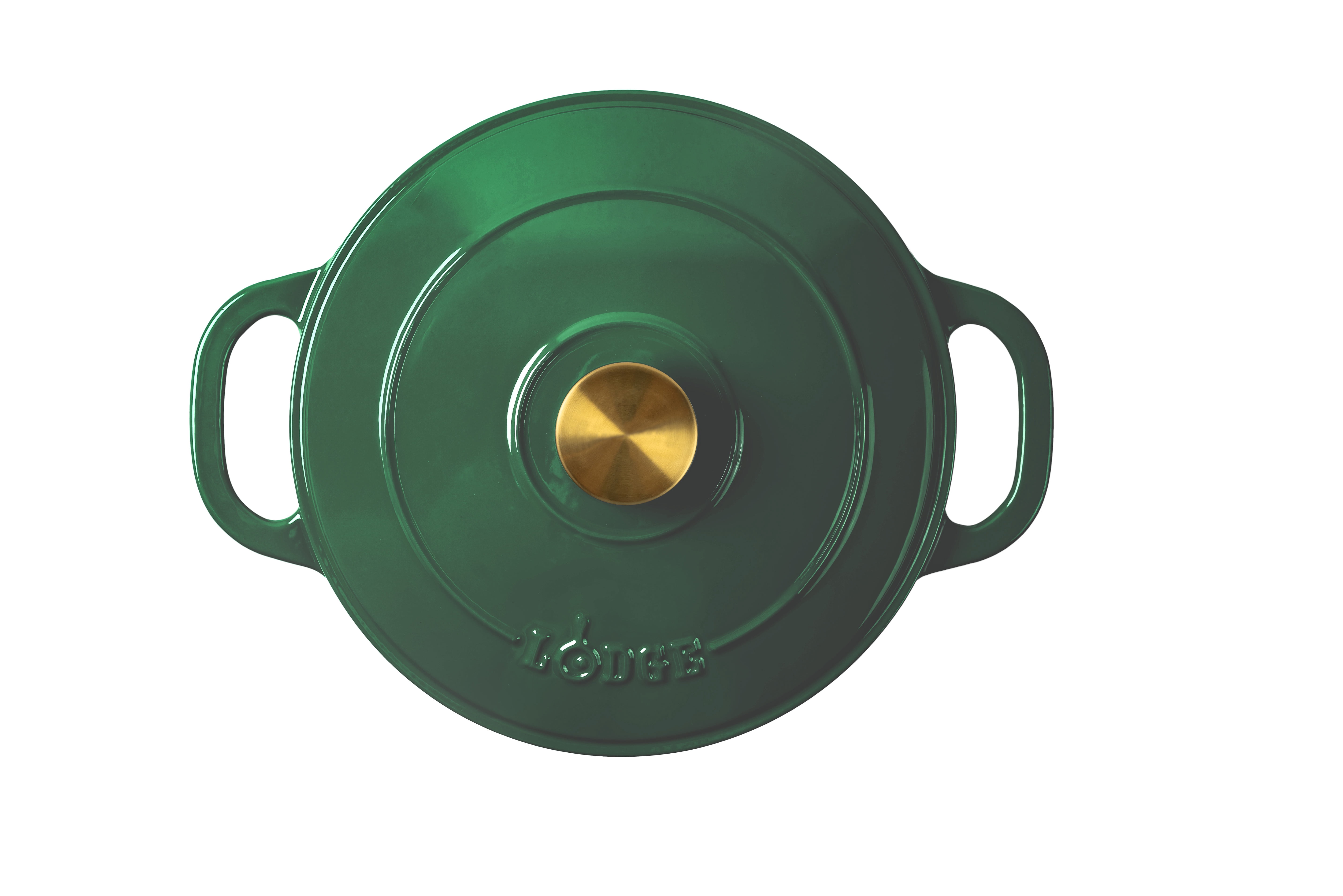 Lodge 7 Quart Emerald Enamel Cast Iron Dutch Oven