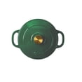 thumbnail image 2 of Lodge 7 Quart Emerald Enamel Cast Iron Dutch Oven, 2 of 6