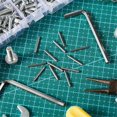 thumbnail image 3 of Door Closing Hinge Pin Spring Loaded Spring Hinge Tension Pin Replacement Kit,Metal Pin Nail for Sel, 3 of 5