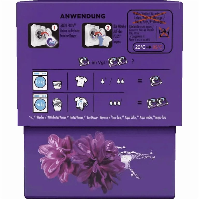 Lenor laundry pods AMETHYST BLOSSOM DREAM -1 box/ 15 pods-