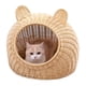 thumbnail image 1 of Cama para gatos semicerrada, cama para gatos, cama para gatos interior para gatos, casa para gatos semicerrada, funcionalidad de alta precisión, 1 of 9