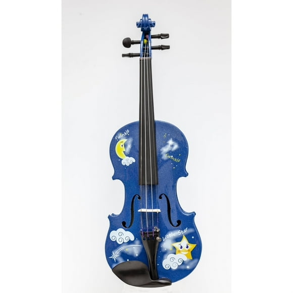 TWINKLE STAR Tenue de Violon Bleu 4/4