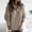 Khaki, variant on Women's Autumn/Winter Zip Up Long Sleeve Knitted Sweater Cardigan Girls Sweatshirt Woman Light Weight Sweaters Quarter Zip Pullover Women Fuzzy Tan Sweatsuit M Sweaters for Women Sweatpants And