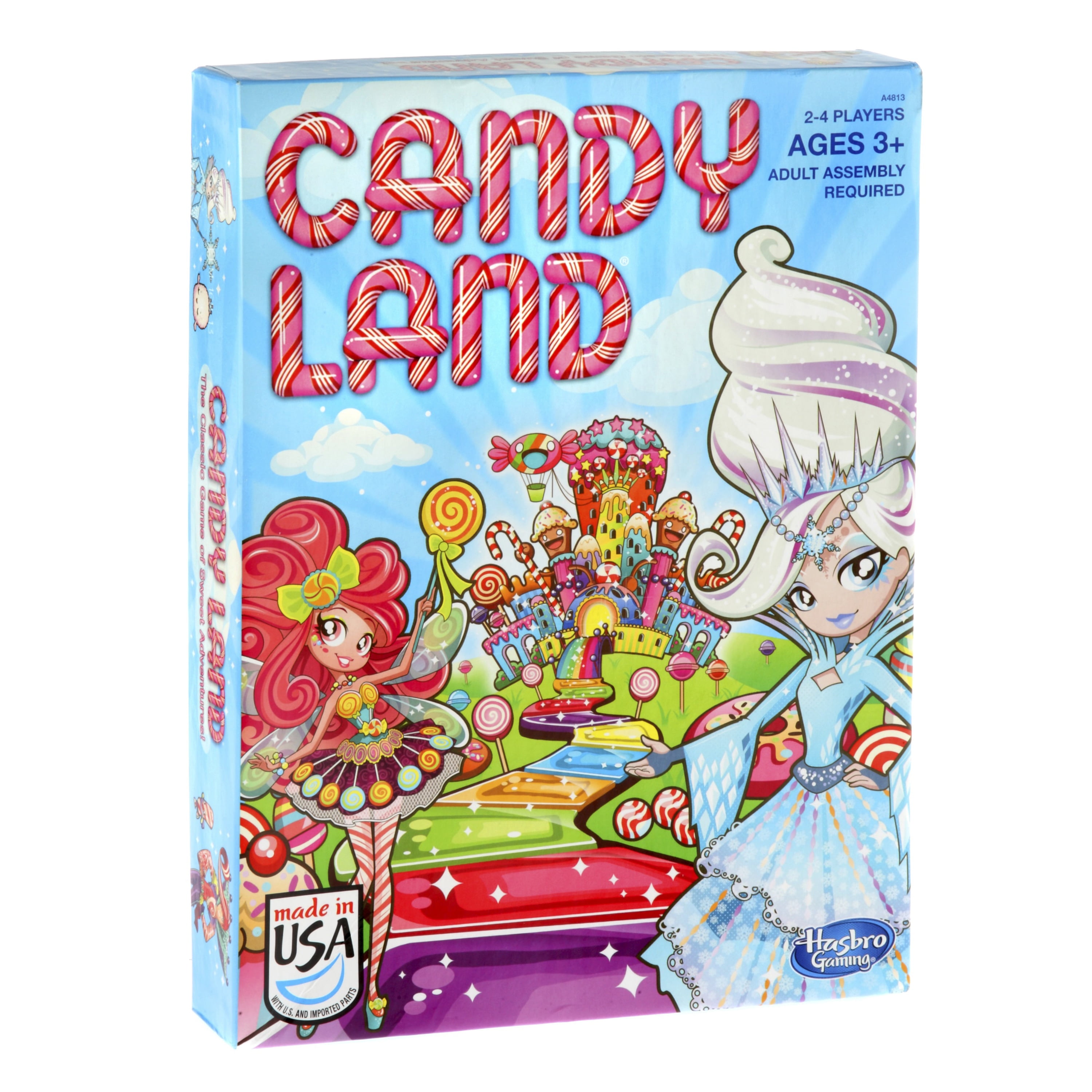 Hasbro Classic Candy Land Game, Ages 6 and Up, for 2 to 4 ...