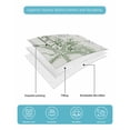 thumbnail image 5 of Sage Green Coastal Full Size Down Alternative Comforter, Lightweight Comforter Quilt Bedding Set with Pillow Shams Coral Starfish Nautical Compass All Seasons Bed Comforter Duvet Insert 78"x90", 5 of 7