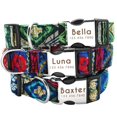 thumbnail image 4 of Custom Engraved Dog Collar Personalized Nylon Pet Dog Tag Collar Printed Puppy Cat Nameplate ID Collars For Small Large Dogs, 4 of 7