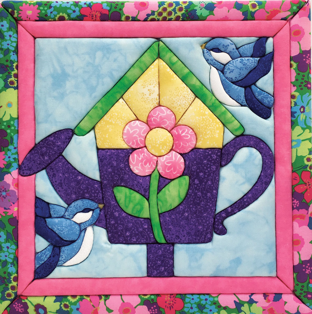 Bird House Quilt Magic Kit