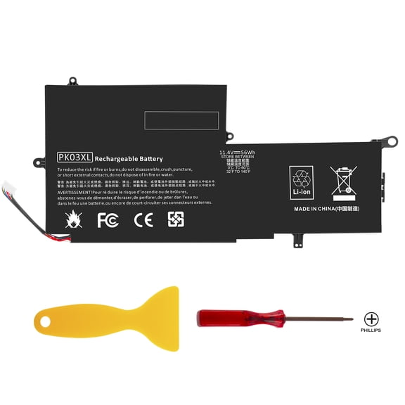 PK03XL 789116-005 Battery for HP Spectre X360 13-4101dx 13-4102dx 13-4103dx 13-4105dx 13-4100dx 13-4110dx 13-4001dx 13-4002dx 13-4005dx 788237-2C1 789116-005 Laptop