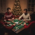 thumbnail image 3 of vlrwzc Santa Claus Mahjong Mat, Anti-Slip Noise Reduction Game Table Cover for Tile Games, Cards, Board Games, 31.5 x 31.5 in, 1 Pack, 3 of 7