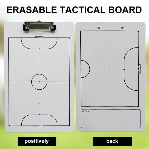 Tablero de entrenamiento táctico de voleibol portapapeles para entrenador de baloncesto tablero de borrado en seco de voleibol de 137x86 pulgadas con bolígrafo suministros de entrenamiento