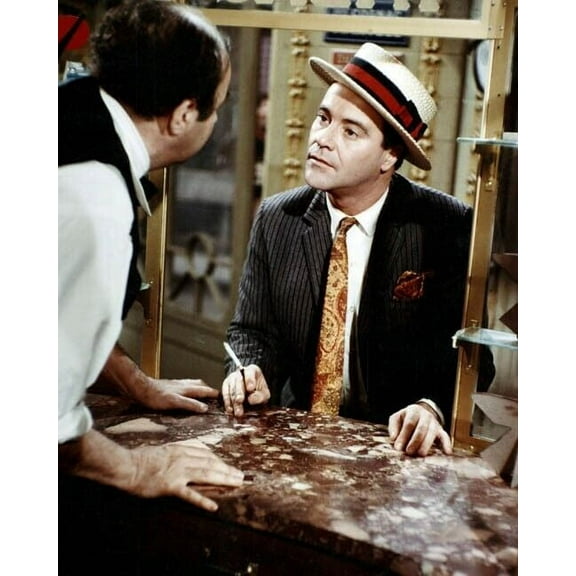 Irma La Douce 1964 classic Jack Lemmon as Nestor Lou Jacobi as Moustache 8x10