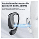 thumbnail image 3 of Auriculares Inalámbricos Con Clip Bluetooth 5.4, Diseño De Conducción Ósea Belug, Negro, 3 of 5