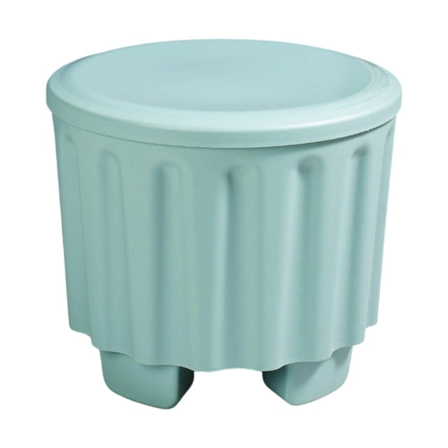 Luzkey Ottoman avec Rangement Tabouret pour Changer de Chaussures Chaise de Coiffeuse Banc de Rangement Multifonction Repose-Pieds pour Balcon Salon Couloir Vert