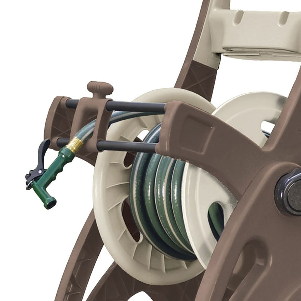 Suncast JTT175B 175 Ft Hosemobile Assembled Resin Garden Hose Reel Cart
