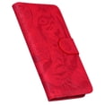 thumbnail image 5 of For Xiaomi Redmi Note 14 4G (164.84mm) Case Tiger Imprint Leather Wallet Phone Cover - Green, 5 of 5