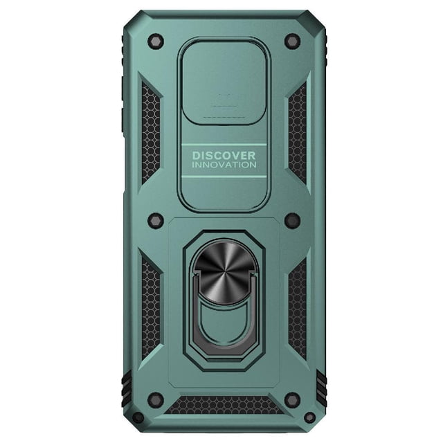 Estuche GANGXUN para Xiaomi Redmi Note 9 Pro, soporte giratorio 360°, estilo mecánico y magnético
