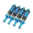 thumbnail image 2 of Kokiya 4 Pieces Front and Rear RC Shocks Damper Spare Parts RC Shock Absorber Metal for Blue, 2 of 9