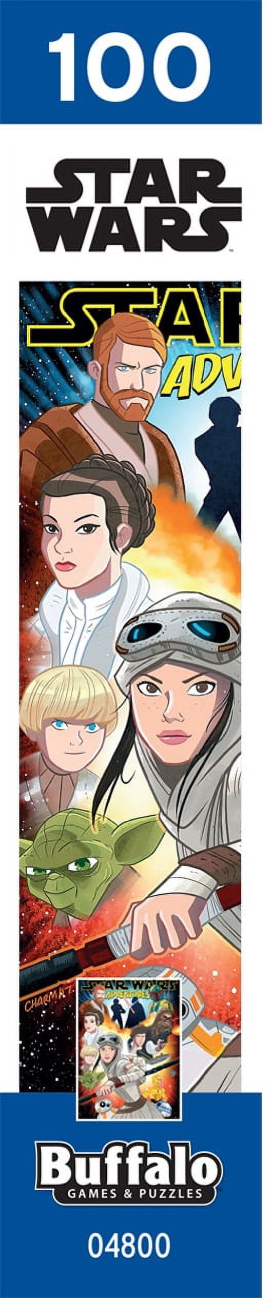 Buffalo Games 100-Piece Star Wars Adventures Child Interlocking Jigsaw Puzzle