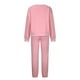 thumbnail image 4 of Puntoco Mujeres Casual 2 Piezas Trajes Manga Larga Sueltas Tops Flacos Cuello Redondo Pantalones Largos Conjuntos Sudaderas Traje Puntoco Puntoco-3196, 4 of 8