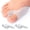 Clear, variant on Promifun Bunion Cushion Protector, 10 Packs of Bunion Corrector Pads with Separator for Big Toe, Gel Shield for Foot Pain Relief, Calluses, Corns - Clear