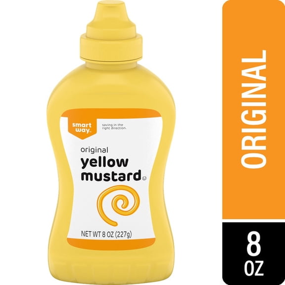 SMW Original Yellow Mustard, 8 oz