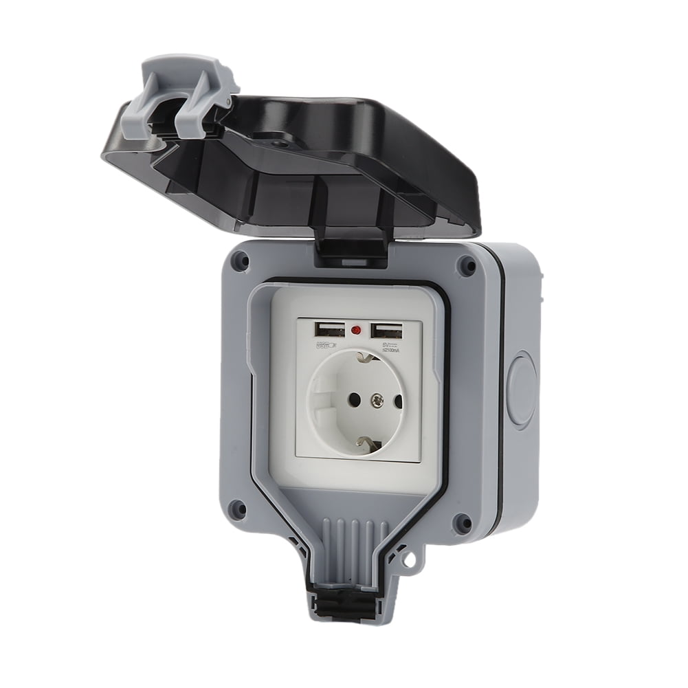 Outdoor Socket IP66 Weatherproof High 