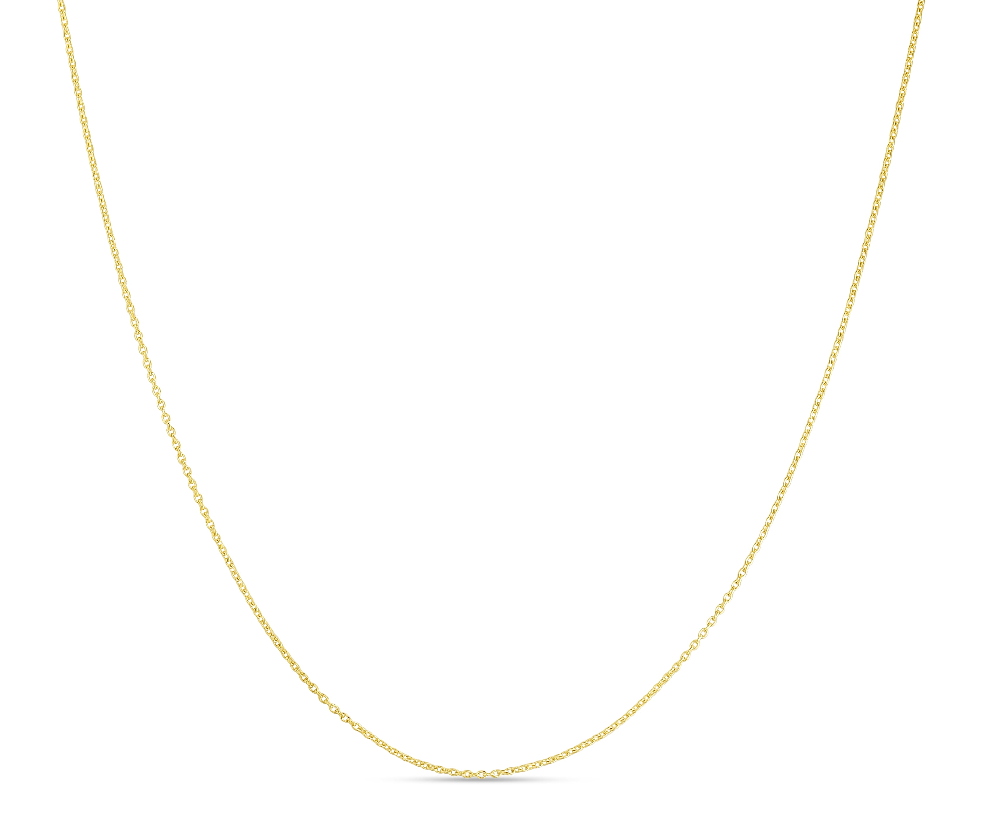 Karat Rush 14k Yellow Gold 16 18 0 85mm Extendable Round Cable Chain With Lobster Clasp Walmart Com Walmart Com Karat Rush 14k Yellow Gold 16 18 0 85mm Extendable Round Cable Chain With Lobster Clasp Walmart Com Walmart Com
