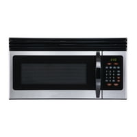 Black+Decker EM044KIN-P 1.6-Cu. Ft. Over-the-Range Microwave with Top Mount Air Recirculation Vent, Stainless Steel