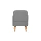 thumbnail image 4 of Sillón con brazos Biguza Estilo Contemporáneo Color Gris claro Gaia Herbs Biguza, 4 of 7