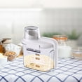 thumbnail image 1 of Chmadoxn Storage Trunks, Sealed Jar New Kitchen Grain And Miscellaneous Grain Jar Insect Proof -proof Sealed Jar Transparent Fresh-keeping Box Miscellaneous Grain Grain and miscellaneous grains jar, 1 of 3