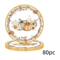 thumbnail image 2 of Eagokdc Paper Plates for 80 Guests, 7 Inch Eco-Friendly Plates, Autumn-Themed Dish Sets for Harvest Celebrations, Party Supplies, Gatherings, 2 of 6
