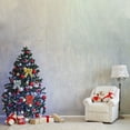 thumbnail image 3 of 10pcs Christmas Big Bow Ornaments Glitter Red Silver Gold Ribbon Bow Christmas Tree Decoration Handmade Bow, 3 of 12