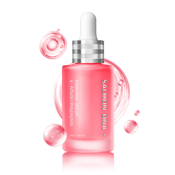 Demine Salmon DNA PDRN - Pink Peptide Serum, 12 Peptides   Niacinamide for Hydrating, Firming & Glowing Skin – 30ml / 1.01 fl.oz